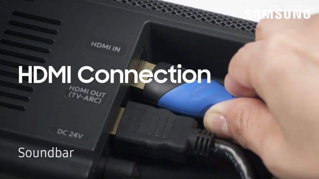 How To Connect Your Sound Bar To Your TV Via HDMI