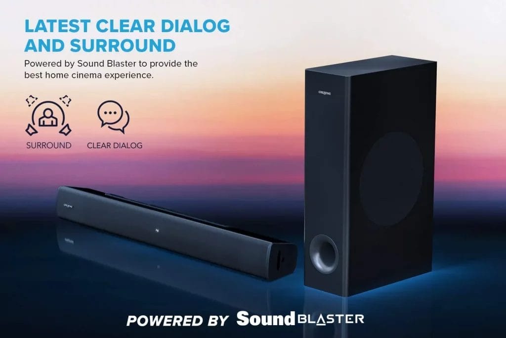 The Best Sound Bars For Dialogue & Voice Clarity Reviews Creative Stage Sound bar 2