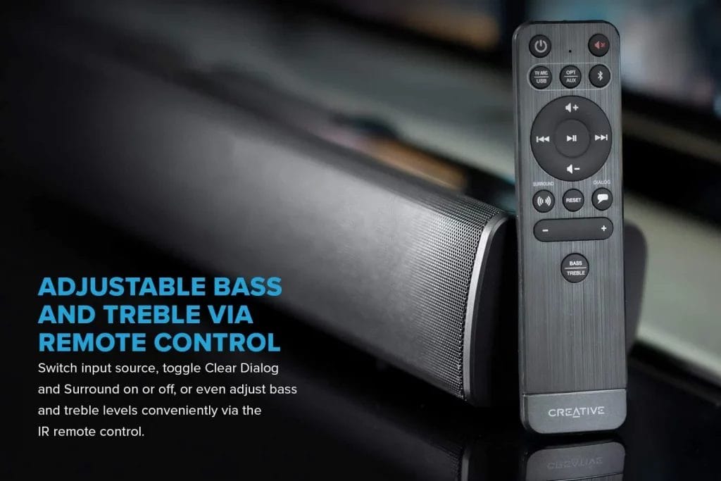 The Best Sound Bars For Dialogue & Voice Clarity Reviews Creative Stage Sound bar 5