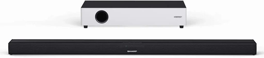 The Best Sound Bars With Built In Subwoofers Reviews Sharp HT-SBW160 1