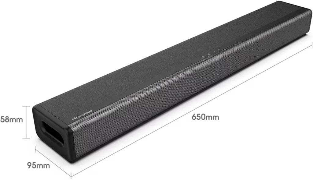 The Best Soundbars For a Small Room Reviews Hisense Soundbar 3