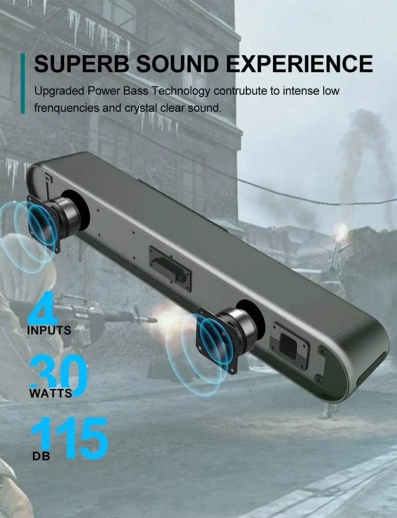 The Best Soundbars For a Small Room Reviews Vmai Mini Soundbar 2